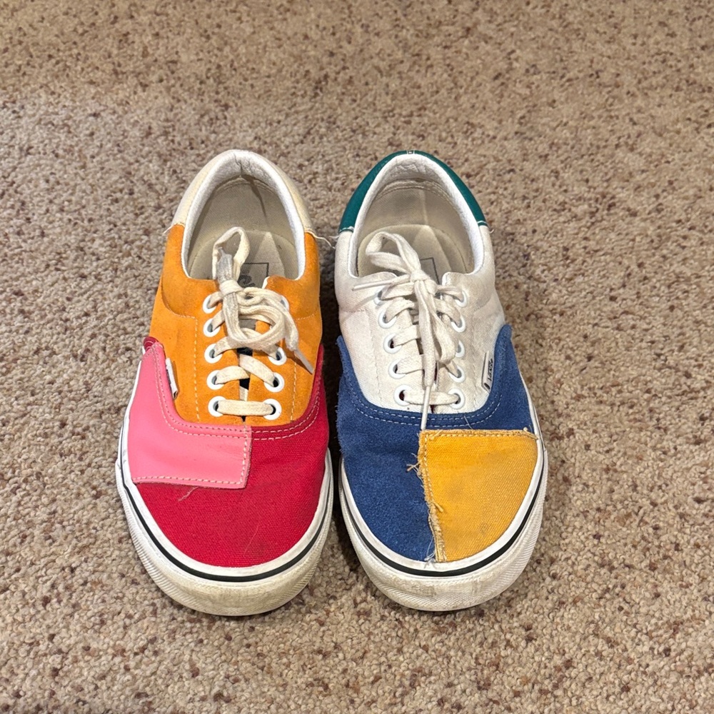 Colorful Patchwork Sneakers